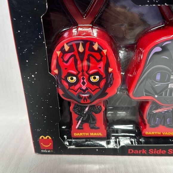 2019 McDonalds STAR WARS Rise of Skywalker Toys DARK SIDE SAGA PROMO SET - Picture 3 of 7